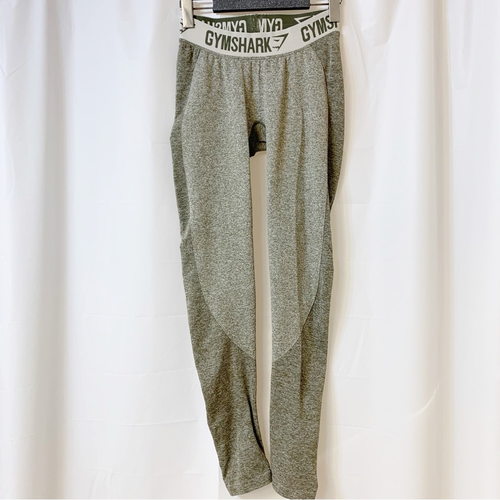 Gymshark Khaki Green Lowrise Seamless Flex Leggings XS